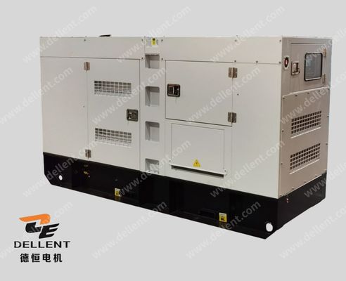 Standby Power SDEC Diesel Generator 110kva Soundproof Engine With 4 Cylinder In Line